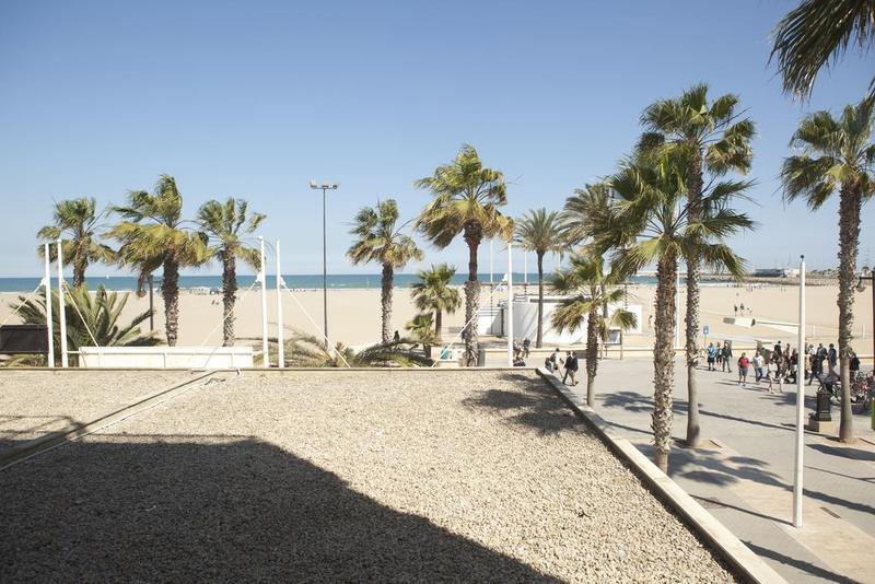 Malvarrosa Beach Rooms Valencia Exterior foto